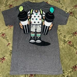 Trukfit Charcoal Tee with Bold Print